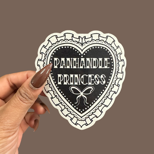 Panhandle Princess Sticker